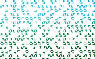 Light Blue, Green vector texture in triangular style.