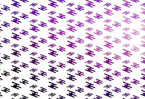 Light Purple vector texture with colorful lines.