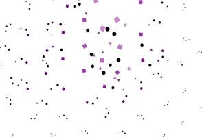 Light Purple vector layout with circles, lines, rectangles.