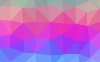 Light Multicolor, Rainbow vector polygon abstract layout.