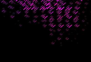 Telón de fondo de vector rosa oscuro con líneas largas.