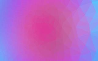 Light Pink, Blue vector polygonal background.