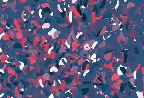 Light Blue, Red vector backdrop with abstract shapes.