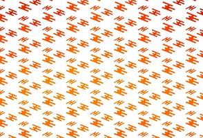 Light Orange vector backdrop with long lines.