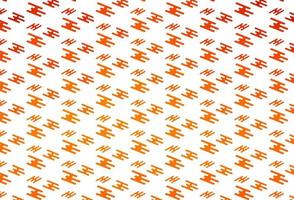 Light Orange vector backdrop with long lines.