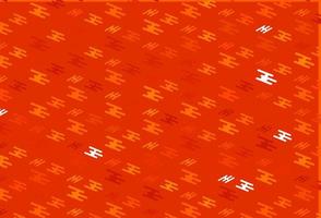 Light Orange vector backdrop with long lines.