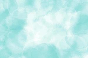 Mint abstract watercolor texture background vector