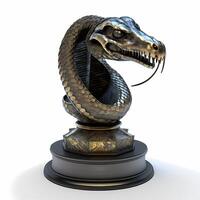 trophy illustration AI Generated photo