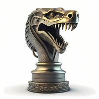 trophy illustration AI Generated photo