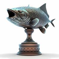 trophy illustration AI Generated photo