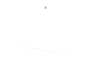 White photo isolated on a transparent background png