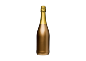 Champagner Flasche isoliert auf ein transparent Hintergrund png