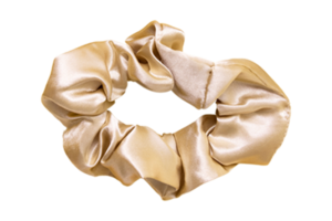 Golden hair accesory isolated on a transparent background png