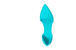 Blue shoes isolated on a transparent background png