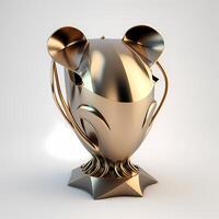 trophy illustration AI Generated photo