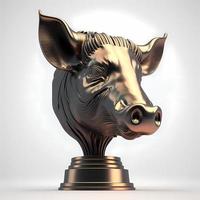 trophy illustration AI Generated photo