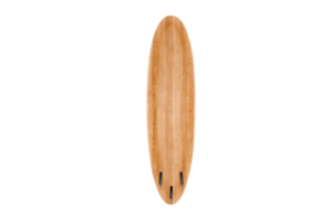 Beige wooden surf table isolated on a transparent background png