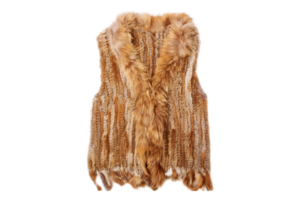 Brown jacket isolated on a transparent background png