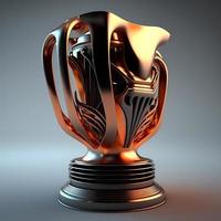 trophy illustration AI Generated photo