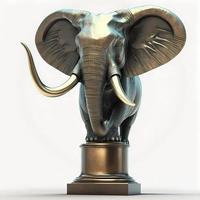 trophy illustration AI Generated photo