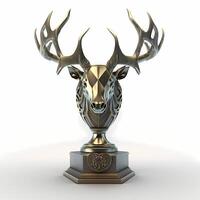 trophy illustration AI Generated photo