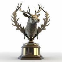 trophy illustration AI Generated photo