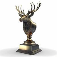 trophy illustration AI Generated photo