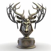 trophy illustration AI Generated photo