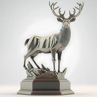 trophy illustration AI Generated photo