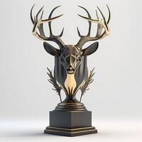 trophy illustration AI Generated photo