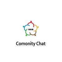 Chat comonity Forum logo designs concept vector, World Talk logo symbol designs, Discuss symbol vector