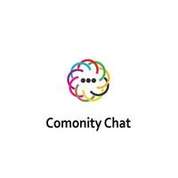 Chat comonity Forum logo designs concept vector, World Talk logo symbol designs, Discuss symbol vector