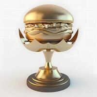 trophy illustration AI Generated photo