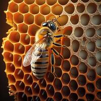 honey bee illustration photo