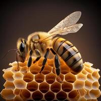 honey bee illustration photo