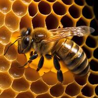 honey bee illustration photo