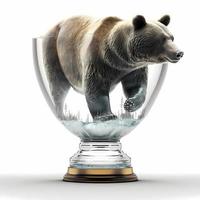 trophy illustration AI Generated photo