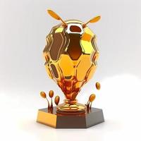 trophy illustration AI Generated photo