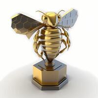 trophy illustration AI Generated photo