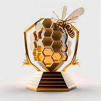 trophy illustration AI Generated photo