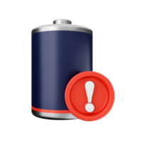 3d notification icon illustration png