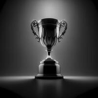 trophy illustration AI Generated photo