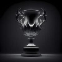 trophy illustration AI Generated photo