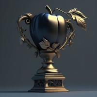 trophy illustration AI Generated photo