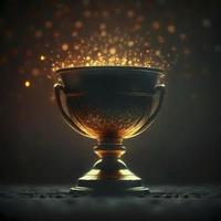 trophy illustration AI Generated photo