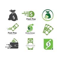 money logo icon vector illustration