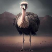 animal illustration AI Generated photo