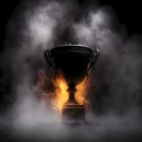 trophy illustration AI Generated photo