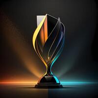 trophy illustration AI Generated photo