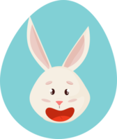 Bunny's emotion. Smile Head into Egg.PNG png